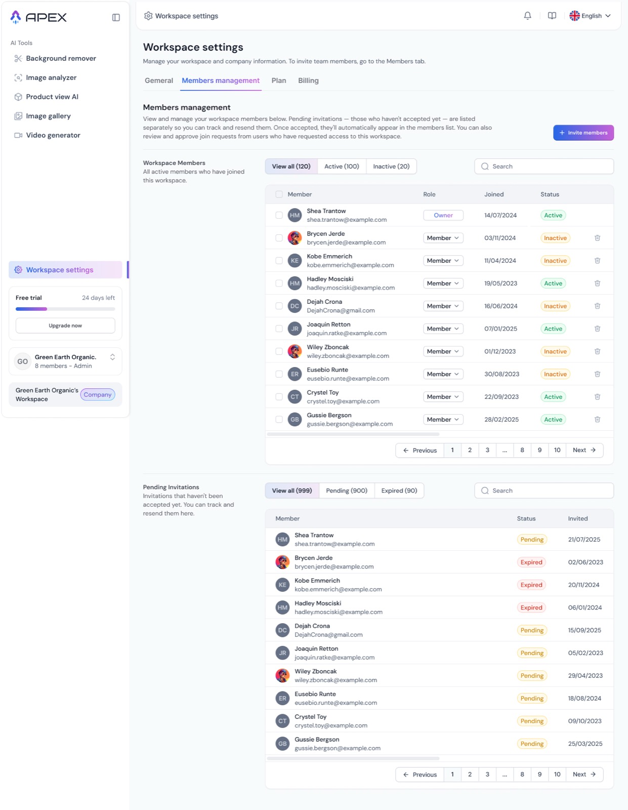 APEX — AI export platform (KOTRA AITC) — 2