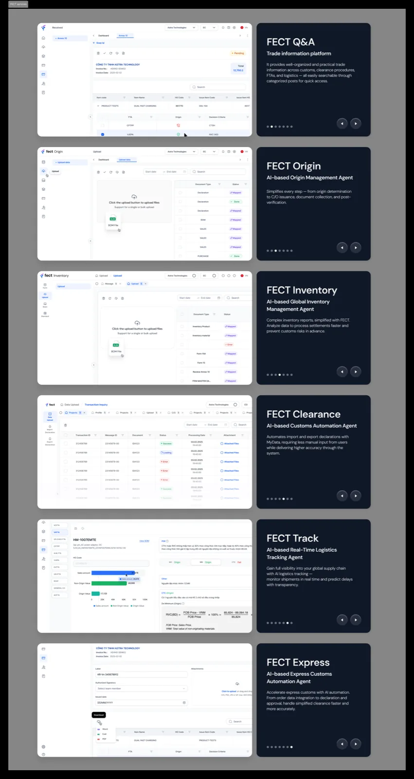 Astra Vision — company site — 3