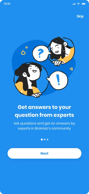 Brainiac — homework-helper EdTech app — 1